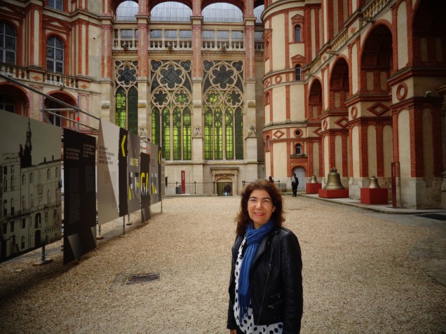 Château Vieux com a capela ao fundo.