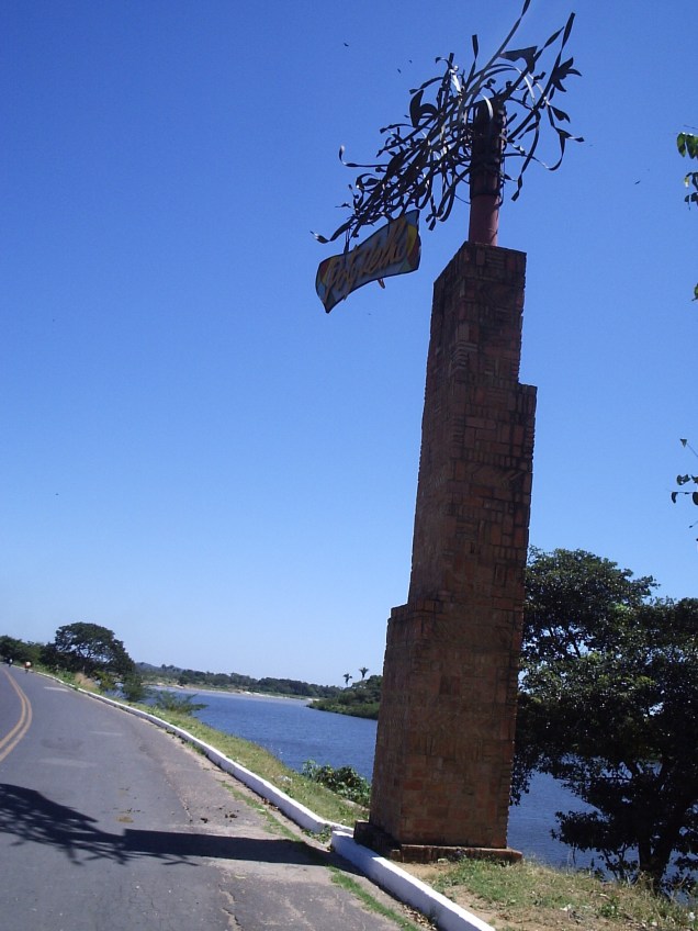 Chegando no Parque do Encontro das Águas
