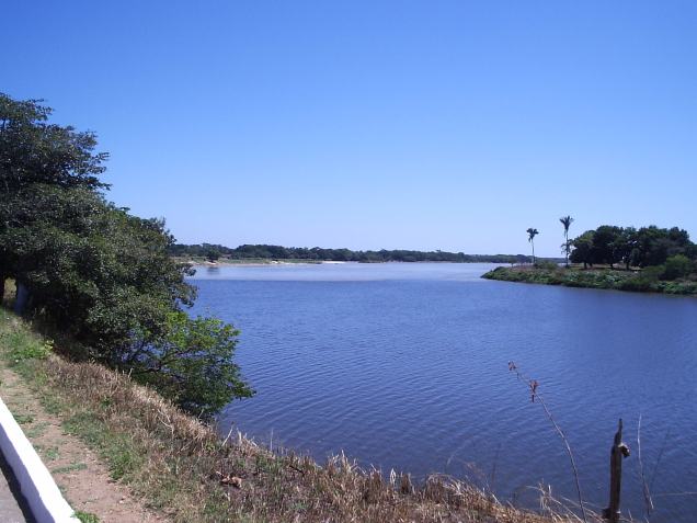 Encontro dos rios Poti e Parnaíba 