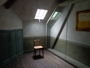 Quarto nde Van Gogh viveu seus últimos dias.