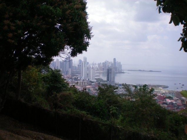Vista da parte moderna da cidade.
