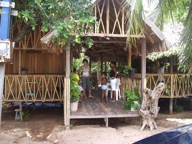 Lojinha de artesanato.